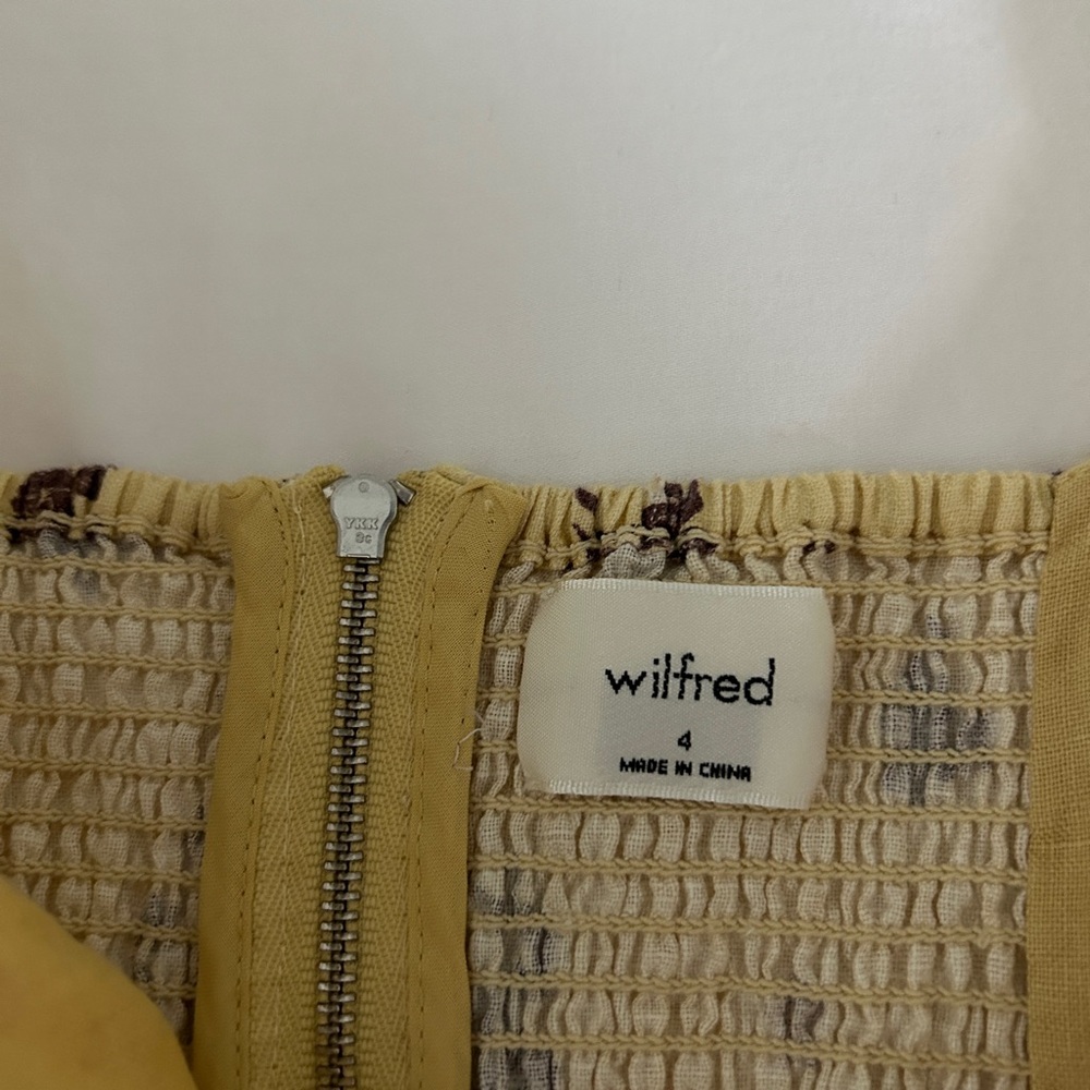NWOT Aritzia Rowena Linen Dress - Picture 3 of 3